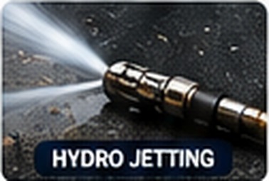 Water Jetting drain cleaning result